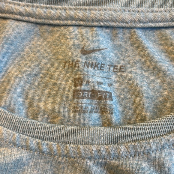 Nike Girls Black Leggings with Pink and Blue Tops - Picture 7 of 14